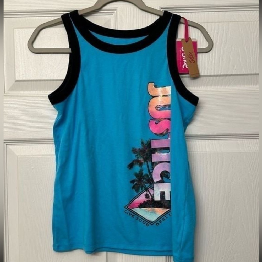 Girls, extra large justice tank top
